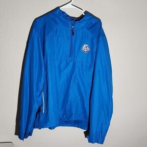 WP Golf Jacket Mens Weatherproof Wind Breaker Size XXL Blue